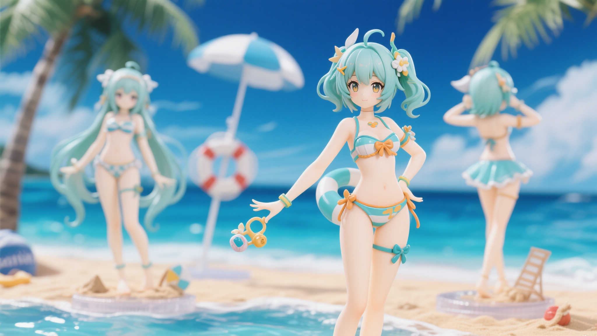 Hanabee发布《碧蓝航线》夏季泳装系列第二弹：可畏精美手办