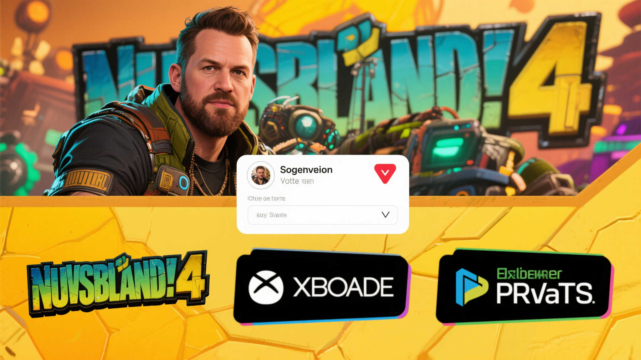 《无主之地4》CEO发起玩家投票，决定游戏上线平台之争