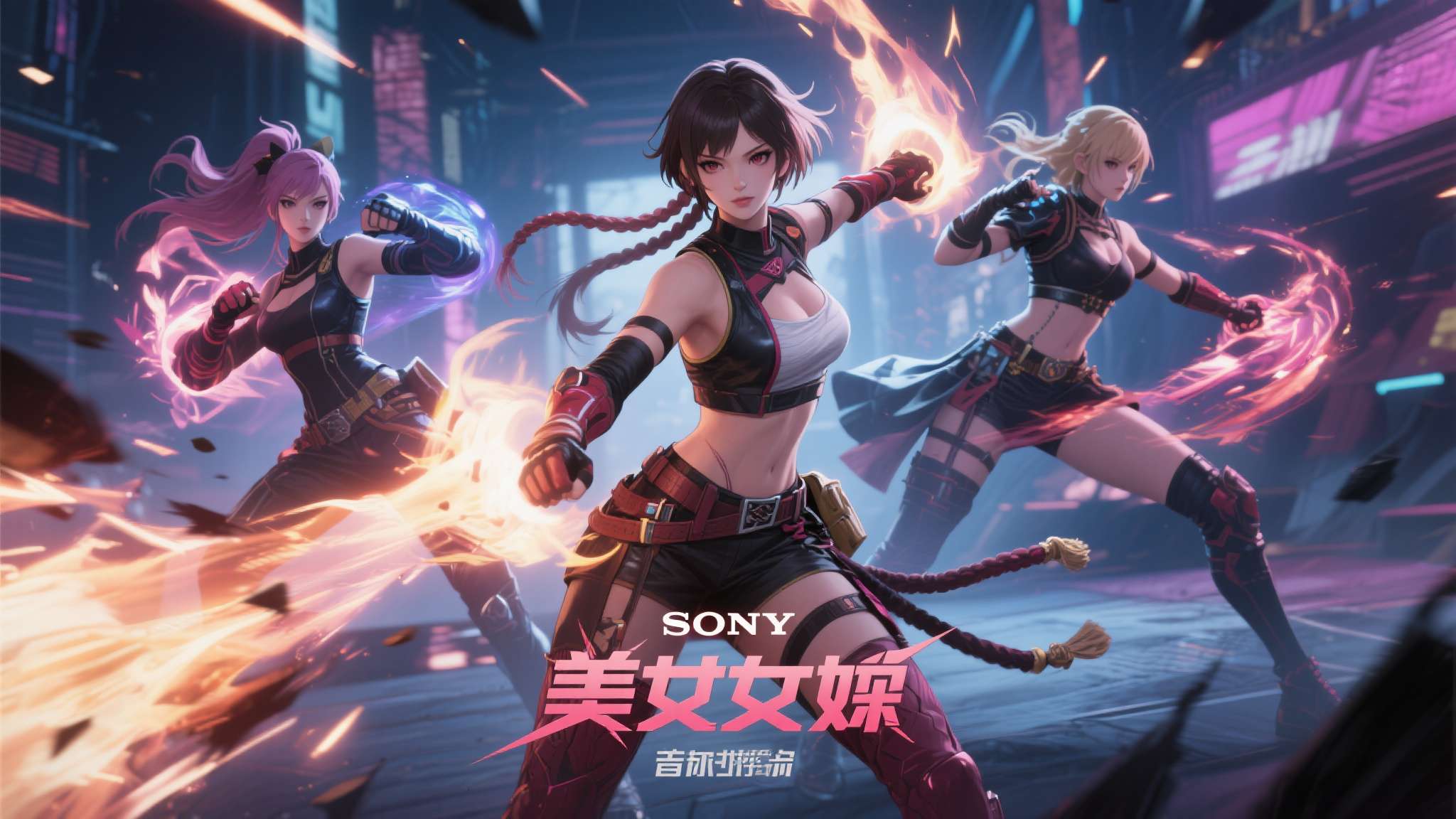 索尼旗下美少女格斗新作官宣！PS4还在发力