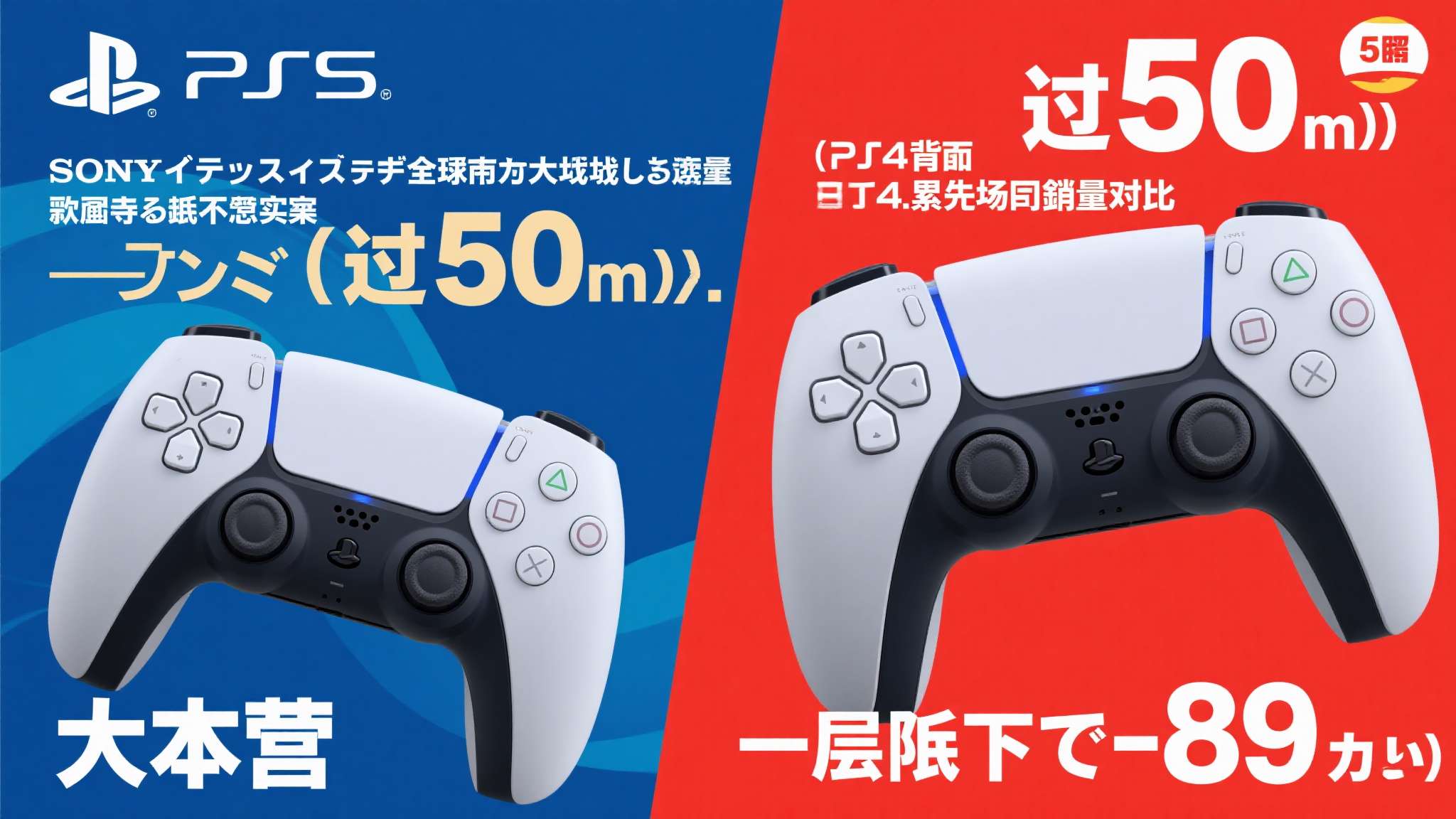 曝PS5日本累计销量750万台! 仍落后PS4同期近89万台
